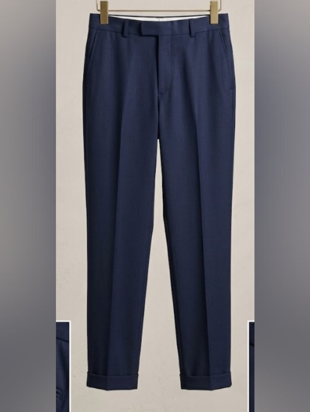 Lole Navy Blue Hiking/Travel Mid Rise Straight Leg Pants (Sz 8) Gorpcore